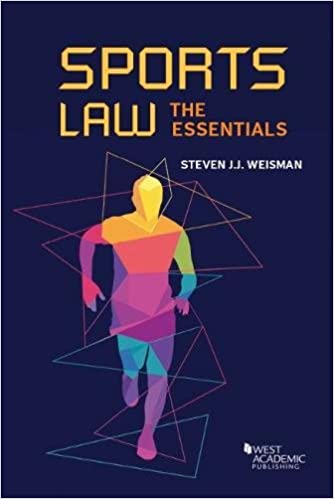 Sports Law: The Essentials BY Weisman - Epub + Converted Pdf